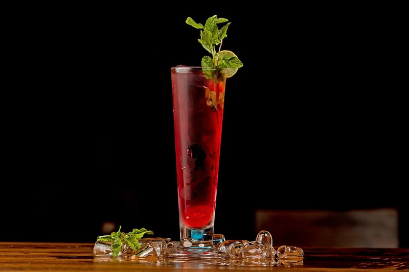 Watermelon Basil Mocktail